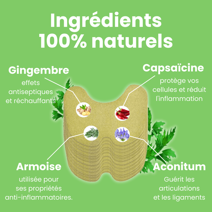 Patchs anti-douleur Bioviva